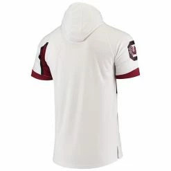 Men's Under Armour White South Carolina Gamecocks On Court Performance Basketball Hooded Raglan Shooting T-shirt 5 Men's Under Armour White South Carolina Gamecocks On Court Performance Basketball Hooded Raglan Shooting T-shirt -Under Armour SHOP unnamed file 13291