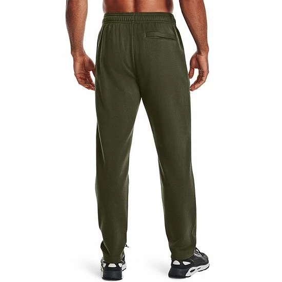 Men's Under Armour Rival Fleece Pants Black 2 Men's Under Armour Rival Fleece Pants Black - Image 2