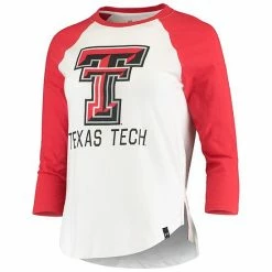 Women's Under Armour White/Red Texas Tech Red Raiders Performance Cotton 3/4-Sleeve Raglan T-Shirt 6 Women's Under Armour White/Red Texas Tech Red Raiders Performance Cotton 3/4-Sleeve Raglan T-Shirt -Under Armour SHOP unnamed file 13306