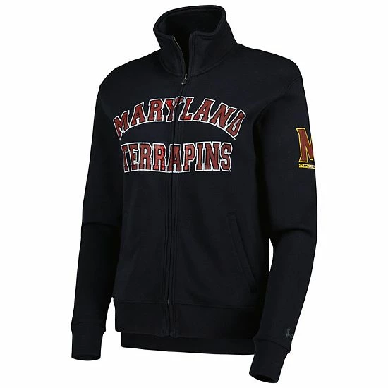 Women's Under Armour Black Maryland Terrapins All Day Full-Zip Jacket 3 Women's Under Armour Black Maryland Terrapins All Day Full-Zip Jacket - Image 3