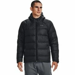 Men's Under Armour Down Hooded Jacket Black -Under Armour SHOP unnamed file 1341