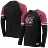 Men's Under Armour Garnet/Black South Carolina Gamecocks Game Day Sleeve Stripe Raglan Long Sleeve T-Shirt