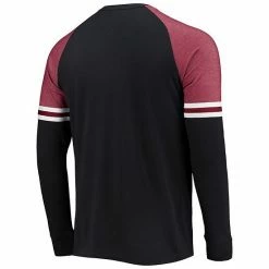 Men's Under Armour Garnet/Black South Carolina Gamecocks Game Day Sleeve Stripe Raglan Long Sleeve T-Shirt -Under Armour SHOP unnamed file 13426