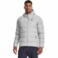 Men's Under Armour Down Hooded Jacket Black -Under Armour SHOP unnamed file 1343