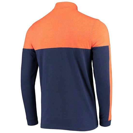 Men's Under Armour Navy/Orange Auburn Tigers Gameday Quarter-Zip Jacket 4 Men's Under Armour Navy/Orange Auburn Tigers Gameday Quarter-Zip Jacket - Image 4