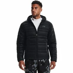 Men's Under Armour Down Hooded Jacket Black -Under Armour SHOP unnamed file 1346