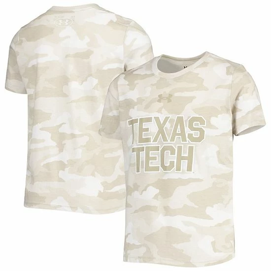 Youth Under Armour Tan Texas Tech Red Raiders Sand Camo T-Shirt 1 Youth Under Armour Tan Texas Tech Red Raiders Sand Camo T-Shirt