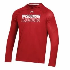 Men's Under Armour Red Wisconsin Badgers Performance Raglan Sideline Hooded Long Sleeve T-Shirt 6 Men's Under Armour Red Wisconsin Badgers Performance Raglan Sideline Hooded Long Sleeve T-Shirt -Under Armour SHOP unnamed file 13514