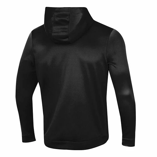 Men's Under Armour Black Northwestern Wildcats Sideline Pullover Hoodie 4 Men's Under Armour Black Northwestern Wildcats Sideline Pullover Hoodie - Image 4