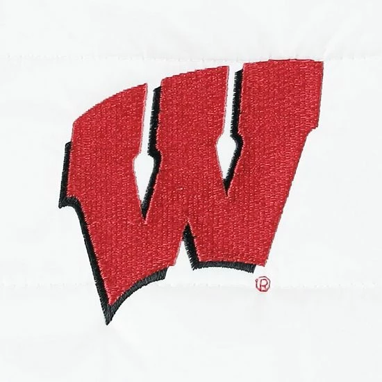 Women's Under Armour White Wisconsin Badgers Atlas Insulated Raglan Full-Zip Jacket 5 Women's Under Armour White Wisconsin Badgers Atlas Insulated Raglan Full-Zip Jacket - Image 5