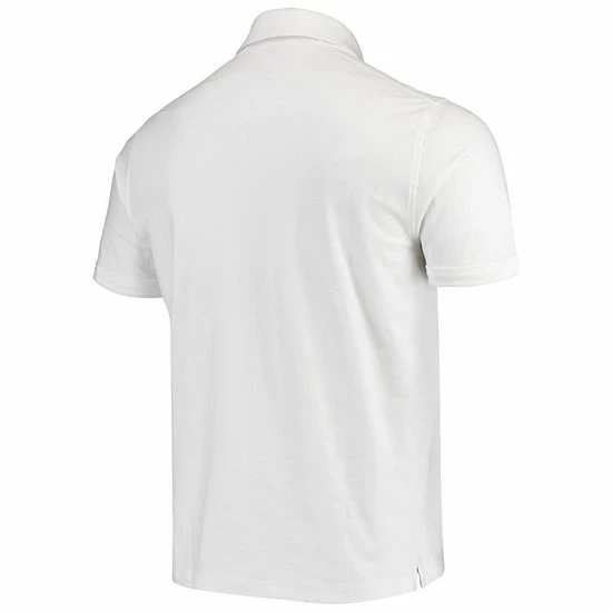 Under Armour Men's Heathered White Navy Midshipmen Tri-Blend Performance Polo 4 Under Armour Men's Heathered White Navy Midshipmen Tri-Blend Performance Polo - Image 4