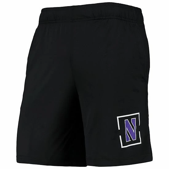 Men's Under Armour Black Northwestern Wildcats Mesh Raid Performance Shorts 3 Men's Under Armour Black Northwestern Wildcats Mesh Raid Performance Shorts - Image 3