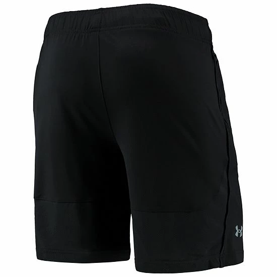 Men's Under Armour Black Northwestern Wildcats Mesh Raid Performance Shorts 4 Men's Under Armour Black Northwestern Wildcats Mesh Raid Performance Shorts - Image 4