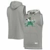 Men's Under Armour Gray Notre Dame Fighting Irish Game Day Tech Sleeveless Hoodie