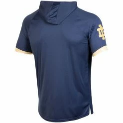 Men's Under Armour Navy Notre Dame Fighting Irish On-Court Basketball Shooting Hoodie Raglan Performance T-Shirt -Under Armour SHOP unnamed file 13561