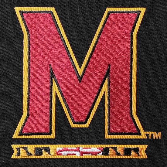 Men's Under Armour Black Maryland Terrapins Raglan Game Day Triad Full-Zip Jacket 4 Men's Under Armour Black Maryland Terrapins Raglan Game Day Triad Full-Zip Jacket - Image 4