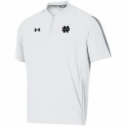 Men's Under Armour White Notre Dame Fighting Irish 2021 Sideline Motivate Short Sleeve Quarter-Zip Polo 6 Men's Under Armour White Notre Dame Fighting Irish 2021 Sideline Motivate Short Sleeve Quarter-Zip Polo -Under Armour SHOP unnamed file 13594
