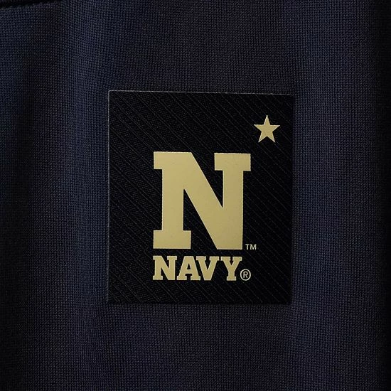 Men's Under Armour Navy Navy Midshipmen 2021 Sideline Command Quarter-Zip Jacket 4 Men's Under Armour Navy Navy Midshipmen 2021 Sideline Command Quarter-Zip Jacket - Image 4