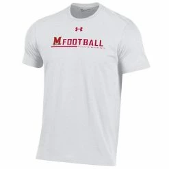 Men's Under Armour White Maryland Terrapins 2022 Sideline Football Performance Cotton T-Shirt -Under Armour SHOP unnamed file 13659