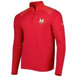 Men's Under Armour Red Maryland Terrapins All Day Tri-Blend Quarter-Zip Jacket -Under Armour SHOP unnamed file 13667