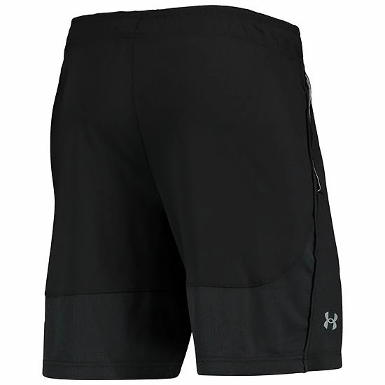 Men's Under Armour Black Texas Tech Red Raiders Mesh Raid Performance Shorts 4 Men's Under Armour Black Texas Tech Red Raiders Mesh Raid Performance Shorts - Image 4