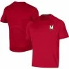 Men's Under Armour Red Maryland Terrapins 2021 Sideline Training Performance T-Shirt