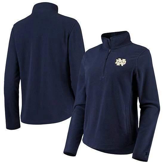 Women's Under Armour Navy Notre Dame Fighting Irish Team Performance Quarter-Zip Jacket 2 Women's Under Armour Navy Notre Dame Fighting Irish Team Performance Quarter-Zip Jacket - Image 2