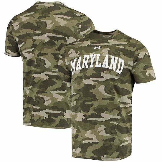 Men's Under Armour Camo Maryland Terrapins Neutral T-Shirt 1 Men's Under Armour Camo Maryland Terrapins Neutral T-Shirt