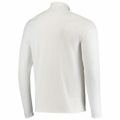 Men's Under Armour White Wisconsin Badgers Coaches On-Court Basketball Raglan Quarter-Zip Jacket -Under Armour SHOP unnamed file 13753