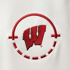 Men's Under Armour White Wisconsin Badgers Coaches On-Court Basketball Raglan Quarter-Zip Jacket -Under Armour SHOP unnamed file 13754