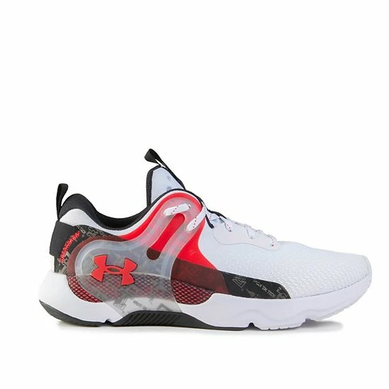 Men's Under Armour White Texas Tech Red Raiders HOVR Apex 3 Sneakers 1 Men's Under Armour White Texas Tech Red Raiders HOVR Apex 3 Sneakers