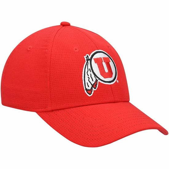 Men's Under Armour Red Utah Utes Team Sideline Airvent Performance Adjustable Hat 4 Men's Under Armour Red Utah Utes Team Sideline Airvent Performance Adjustable Hat - Image 4