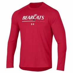 Men's Under Armour Red Cincinnati Bearcats Performance Raglan Long Sleeve T-Shirt -Under Armour SHOP unnamed file 13799