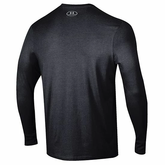 Men's Under Armour Black Cincinnati Bearcats 2022 Sideline Football Long Sleeve T-Shirt 4 Men's Under Armour Black Cincinnati Bearcats 2022 Sideline Football Long Sleeve T-Shirt - Image 4