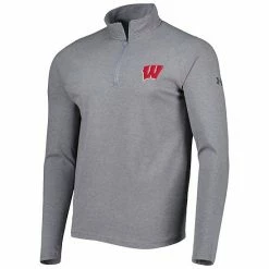 Men's Under Armour Heathered Gray Wisconsin Badgers All Day Tri-Blend Quarter-Zip Jacket 7 Men's Under Armour Heathered Gray Wisconsin Badgers All Day Tri-Blend Quarter-Zip Jacket -Under Armour SHOP unnamed file 13811