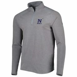 Men's Under Armour Heathered Gray Navy Midshipmen All Day Tri-Blend Quarter-Zip Jacket 7 Men's Under Armour Heathered Gray Navy Midshipmen All Day Tri-Blend Quarter-Zip Jacket -Under Armour SHOP unnamed file 13816