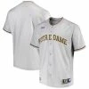 Men's Under Armour Gray Notre Dame Fighting Irish Performance Replica Baseball Jersey