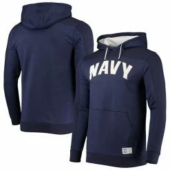 Men's Under Armour Navy Navy Midshipmen Game Day All Day Pullover Hoodie