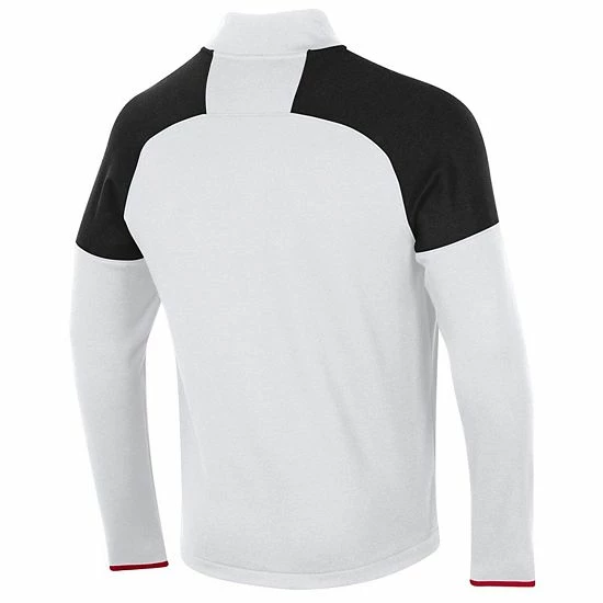 Men's Under Armour White Texas Tech Red Raiders Throwback Special Game Full-Zip Fleece Jacket 3 Men's Under Armour White Texas Tech Red Raiders Throwback Special Game Full-Zip Fleece Jacket - Image 3