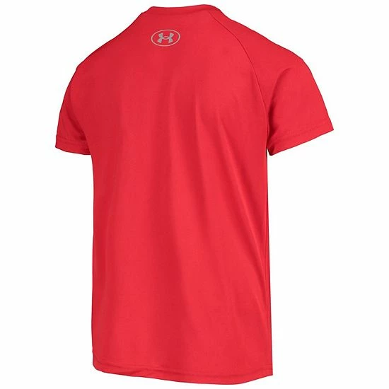 Youth Under Armour Red Texas Tech Red Raiders Baseball Tech Raglan T-Shirt 4 Youth Under Armour Red Texas Tech Red Raiders Baseball Tech Raglan T-Shirt - Image 4