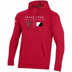 Men's Under Armour Red Texas Tech Red Raiders Football Sideline Campus Fleece Raglan Pullover Hoodie -Under Armour SHOP unnamed file 13982