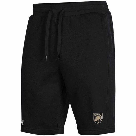 Men's Under Armour Black Army Black Knights All Day Shorts 3 Men's Under Armour Black Army Black Knights All Day Shorts - Image 3