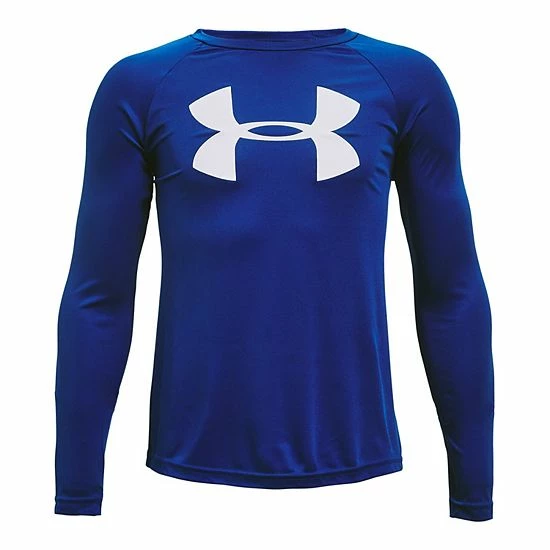 Boys 8-20 Under Armour Tech Big Logo Tee Red 10 Boys 8-20 Under Armour Tech Big Logo Tee Red - Image 10