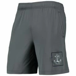 Men's Under Armour Gray Navy Midshipmen Mesh Raid Performance Shorts 6 Men's Under Armour Gray Navy Midshipmen Mesh Raid Performance Shorts -Under Armour SHOP unnamed file 14032
