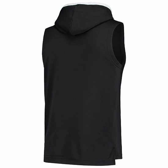 Men's Under Armour Black Texas Tech Red Raiders Game Day Tech Sleeveless Hoodie 4 Men's Under Armour Black Texas Tech Red Raiders Game Day Tech Sleeveless Hoodie - Image 4