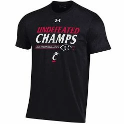 Men's Under Armour Black Cincinnati Bearcats 2021 AAC Football Conference Champions Undefeated T-Shirt 6 Men's Under Armour Black Cincinnati Bearcats 2021 AAC Football Conference Champions Undefeated T-Shirt -Under Armour SHOP unnamed file 14068