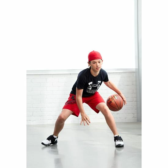 Boys 8-20 Under Armour Prototype 2.0 Shorts Tech Blue 3 Boys 8-20 Under Armour Prototype 2.0 Shorts Tech Blue - Image 3