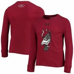 Youth Under Armour Garnet South Carolina Gamecocks Vault Long Sleeve T-Shirt