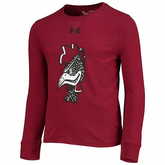 Youth Under Armour Garnet South Carolina Gamecocks Vault Long Sleeve T-Shirt 3 Youth Under Armour Garnet South Carolina Gamecocks Vault Long Sleeve T-Shirt - Image 3