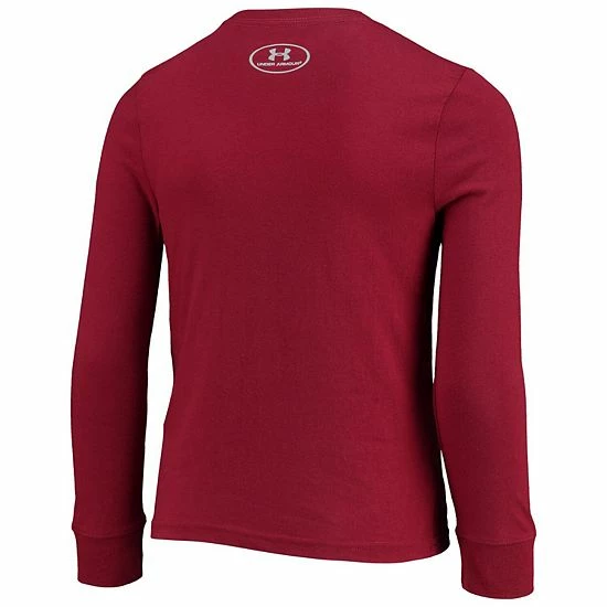 Youth Under Armour Garnet South Carolina Gamecocks Vault Long Sleeve T-Shirt 4 Youth Under Armour Garnet South Carolina Gamecocks Vault Long Sleeve T-Shirt - Image 4